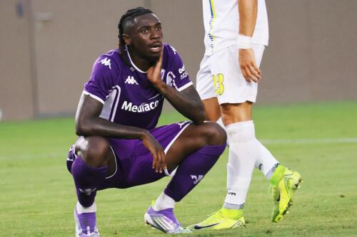 FIORENTINA - CARRARESE AMICHEVOLE 25-07-2025 KEAN GALASSI SILVANO/SILPRESS